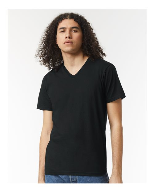 American Apparel 2006CVC Unisex CVC V-Neck Tee