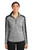 Sport-Tek LST397 Women's PosiCharge Electric Heather Colorblock 1/4-Zip Pullover