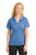 Sport-Tek L469 Women's Dri-Mesh V-Neck Polo