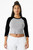 BELLA+CANVAS BC1200 Women's Micro Rib 3/4 Raglan Baby Tee