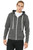 BELLA+CANVAS BC3909 Unisex Triblend Sponge Fleece Full-Zip Hoodie