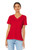 BELLA+CANVAS BC6405 Women's Relaxed Jersey Short Sleeve V-Neck Tee