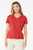 BELLA+CANVAS BC6405CVC Women's Relaxed Heather CVC V-Neck Tee