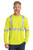 CornerStone CS401LS ANSI 107 Class 2 Long Sleeve Safety T-Shirt