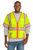CornerStone CSV106 ANSI 107 Class 3 Surveyor Mesh Zippered Two-Tone Short Sleeve Vest