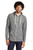 New Era NEA122 Sueded Cotton Blend Full-Zip Hoodie