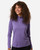AllPro 4HM70L Women's Pro-Lock Performance Mélange Quarter-Zip Pullover