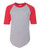 Athletic Heather/ Red