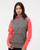 J. America 8618 Women’s Colorblocked Cosmic Fleece Hooded Sweatshirt