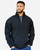 J. America 8773 Unisex Pebble Fleece Quarter-Zip Pullover