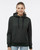 J. America 8860 Women’s Glitter French Terry Hooded Sweatshirt
