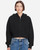 Lane Seven LS88003 Women's Relaxed Cropped Full-Zip Hoodie Sweatshirt