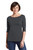 District DM107L District Women's Perfect Weight 3/4-Sleeve Tee. DM107L