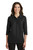 Port Authority L562 DISCONTINUED Port Authority Women's Silk Touch 3/4-Sleeve Polo. L562