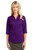 Port Authority L6290 DISCONTINUED Port Authority Ladies 3/4-Sleeve Blouse. L6290