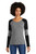 New Era LNEA132 New Era Ladies Tri-Blend Performance Baseball Tee. LNEA132