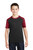 Black/Deep Red