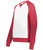 SCARLET HEATHER/WHITE