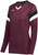 MAROON/BLACK/WHITE