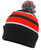 BLACK/RED/WHITE