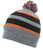 HEATHER/BLACK/ORANGE