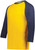 GOLD HEATHER/NAVY HEATHER