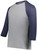 GREY HEATHER/NAVY HEATHER