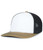 WHITE/LIGHT CHARCOAL/BUCK