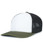WHITE/LIGHT CHARCOAL/MOSS