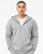 BELLA + CANVAS 3759 Unisex Sponge Fleece DTM Full-Zip Hoodie Sweatshirt