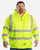 Berne Apparel HVF021T Men's Tall Hi-Vis Class 3 Lined Full-Zip Hooded Sweatshirt