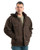 Berne Apparel JC613 Men's Heartland Washed Duck Zip-Off Hooded Coat