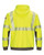 Bulwark SMB4 Men's Hi-Visibility Color-Blocked Hooded Sweatshirt