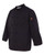 Chef Designs 0427 Black Knot Button Chef Coat