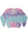 Colortone 8100 Unisex Tie-Dyed Fleece Crewneck Sweatshirt
