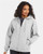 Hanes F280 Unisex Ultimate Cotton® Full-Zip Hooded Sweatshirt
