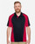 Harriton M385 Men's Advantage Snag Protection Plus IL Colorblock Polo