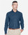 Harriton M550T Men's Tall Denim Shirt