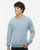 J. America 8710 Unisex Flip Side Fleece Crewneck Sweatshirt