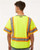 Kishigo 1565-1566 Unisex Class 3 Mesh Zippered Vest