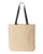 Liberty Bags 8868 Natural Tote with Contrast-Color Handles