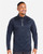 Puma Golf 631105 Men's Waffle Fleece Quarter-Zip Pullover
