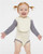 Rabbit Skins 4411 Infant Long Sleeve Baby Rib Bodysuit