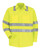 Red Kap SS14HVT Men's Tall High Visibility Work Shirt