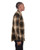 Shaka Wear SHHFS Unisex Plaid Flannel Overshirt