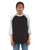 Shaka Wear SHRAG Unisex Raglan Three-Quarter Sleeve T-Shirt