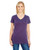 Threadfast Apparel 215B Women's Cross Dye V-Neck T-Shirt