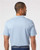 Adidas A508 Men's Heathered Colorblocked 3-Stripes Polo