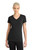 District DM1190L District Women's Perfect Blend CVC V-Neck Tee