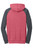 District DT196 District Young Mens Lightweight Fleece Raglan Hoodie